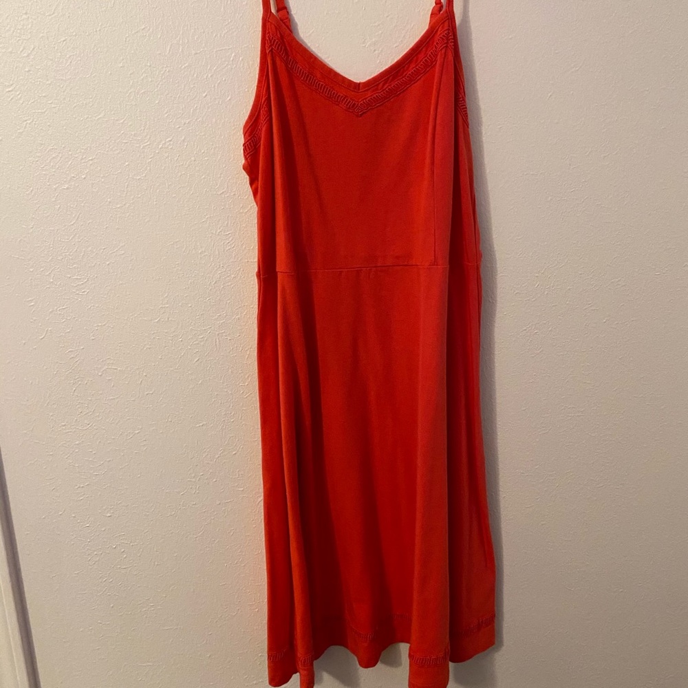 Coral Faded Glory Dress